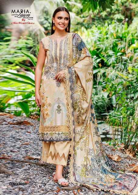 Miss World Choice Maria Vol 2 Wholesale Cotton Dress Material ( 6 pcs Catalogue )