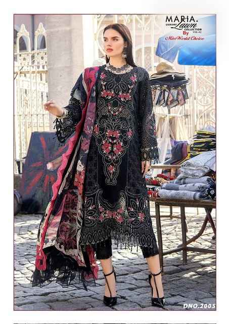 Miss World Choice Maria Vol 2 Wholesale Cotton Dress Material ( 6 pcs Catalogue )