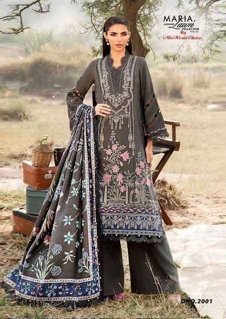 Miss World Choice Maria Vol 2 Wholesale Cotton Dress Material ( 6 pcs Catalogue )