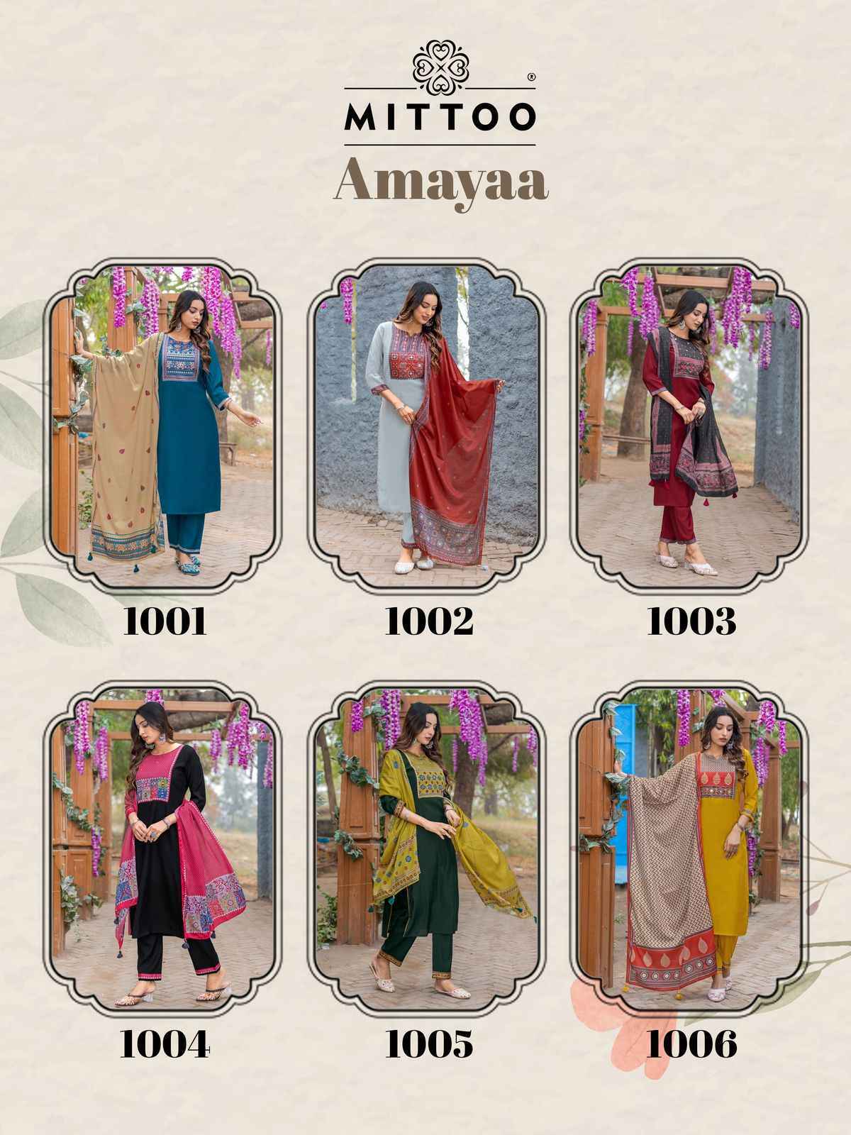 Mittoo Amaya Modal Kurti Combo Set Wholesale Price ( 6 Pcs Catalog )