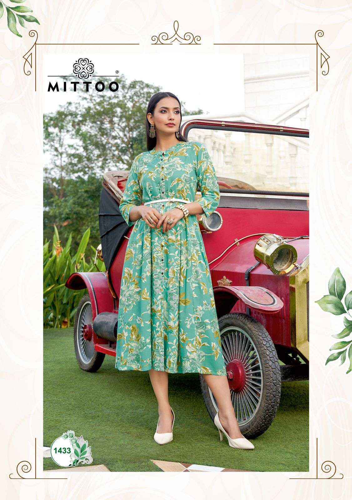 Mittoo Belt Vol 19 Rayon Readymade Kurti Wholesale Price ( 6 Pcs Catalog )