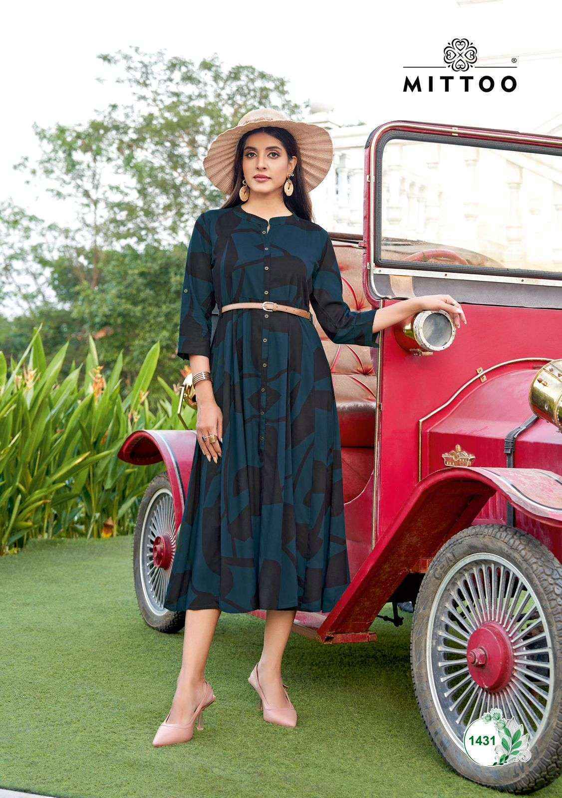 Mittoo Belt Vol 19 Rayon Readymade Kurti Wholesale Price ( 6 Pcs Catalog )