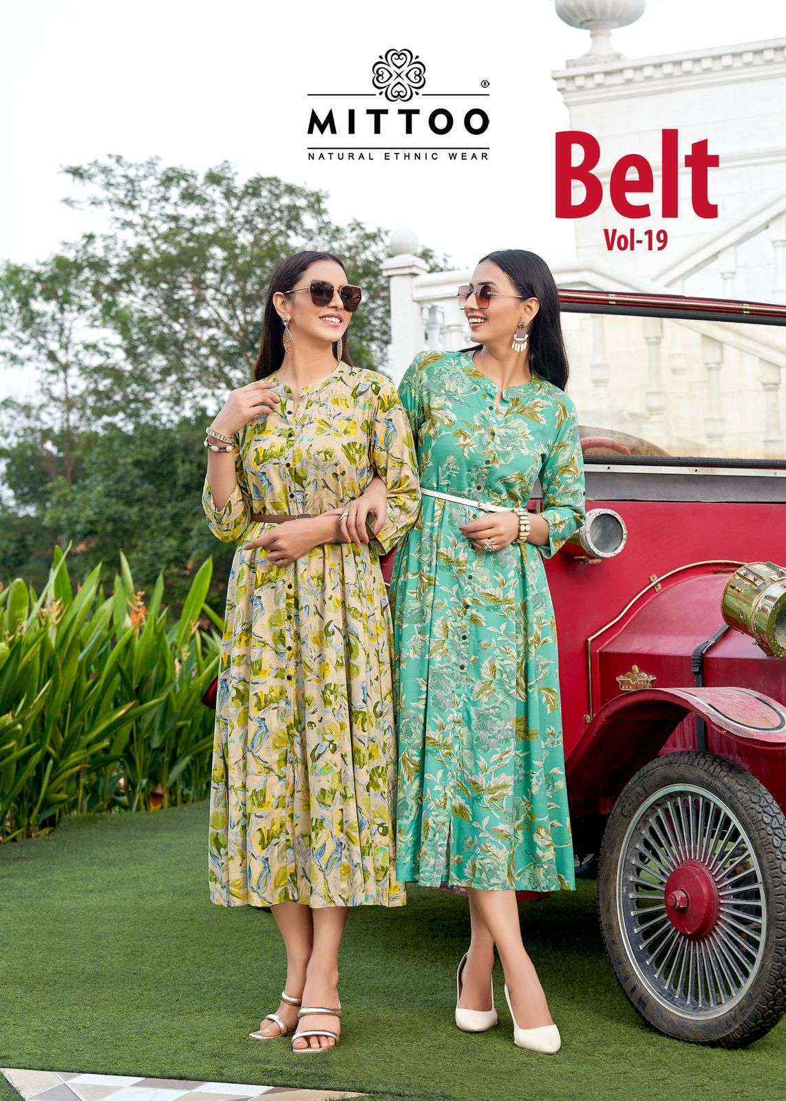 Mittoo Belt Vol 19 Rayon Readymade Kurti Wholesale Price ( 6 Pcs Catalog )