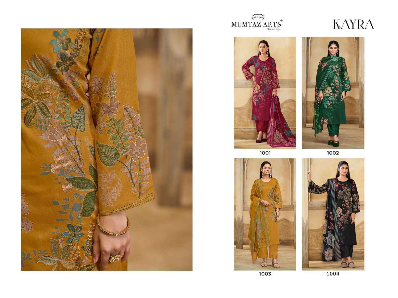 Mumtaz Arts Kayra Jam Silk Salwar Kameez Wholesale Price ( 4 Pcs Catalog )