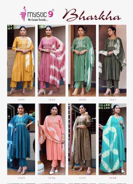 Mystic 9 Barkha Vol 1 Cotton Readymade Kurti Wholesale Price ( 8 Pcs Catalog )