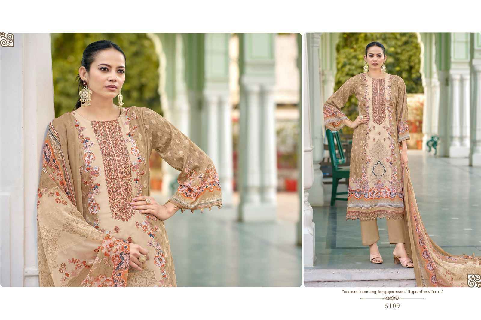 Pakiza Prints Muskan Vol 51 Kashmiri Crape Salwar Kameez ( 10 Pcs Catalogue )