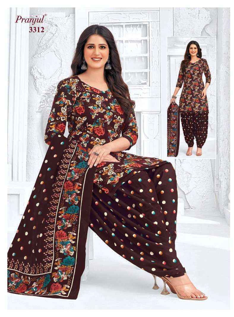 Pranjul Priyanshi Vol 33 Cotton Dress Material ( 12 pcs Catalogue )