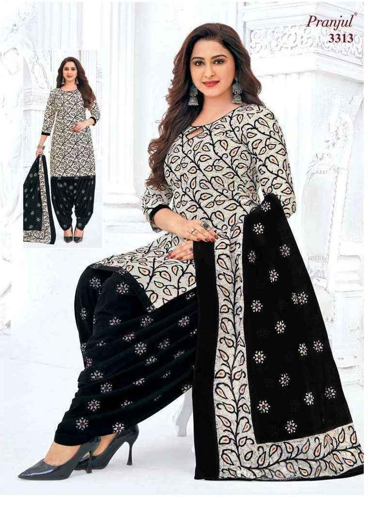Pranjul Priyanshi Vol 33 Cotton Dress Material ( 12 pcs Catalogue )