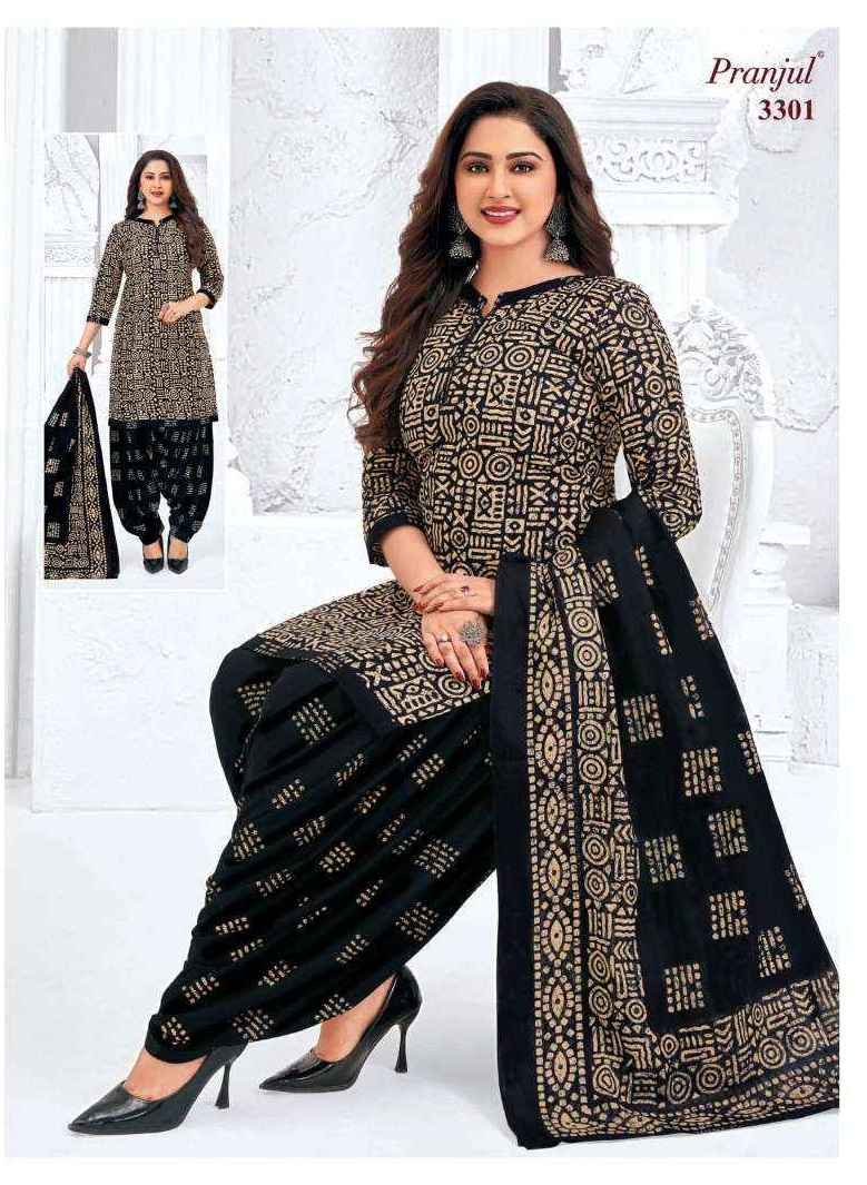 Pranjul Priyanshi Vol 33 Cotton Dress Material ( 6 pcs Catalogue )