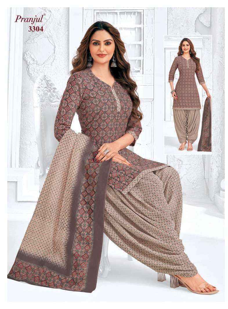 Pranjul Priyanshi Vol 33 Cotton Dress Material ( 6 pcs Catalogue )