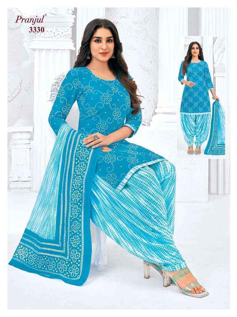 Pranjul Priyanshi Vol 33 Wholesale Cotton Readymade Suits ( 6 pcs Catalogue )