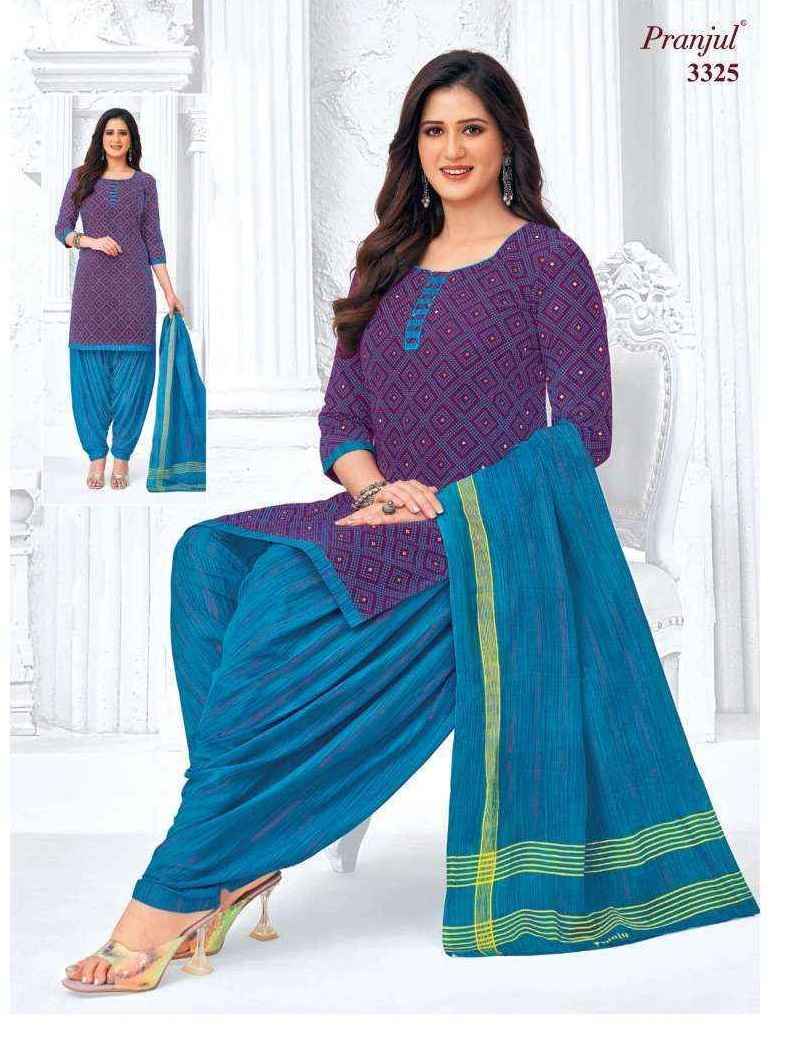 Pranjul Priyanshi Vol 33 Wholesale Cotton Readymade Suits ( 6 pcs Catalogue )