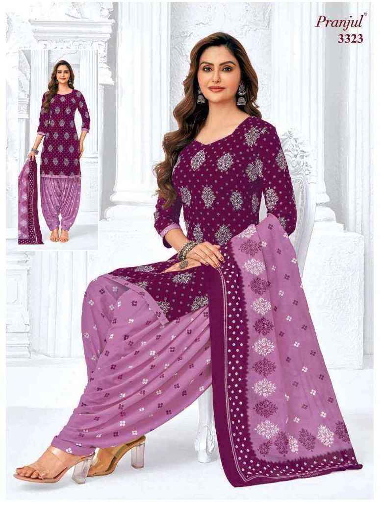 Pranjul Priyanshi Vol 33 Wholesale Cotton Readymade Suits ( 6 pcs Catalogue )