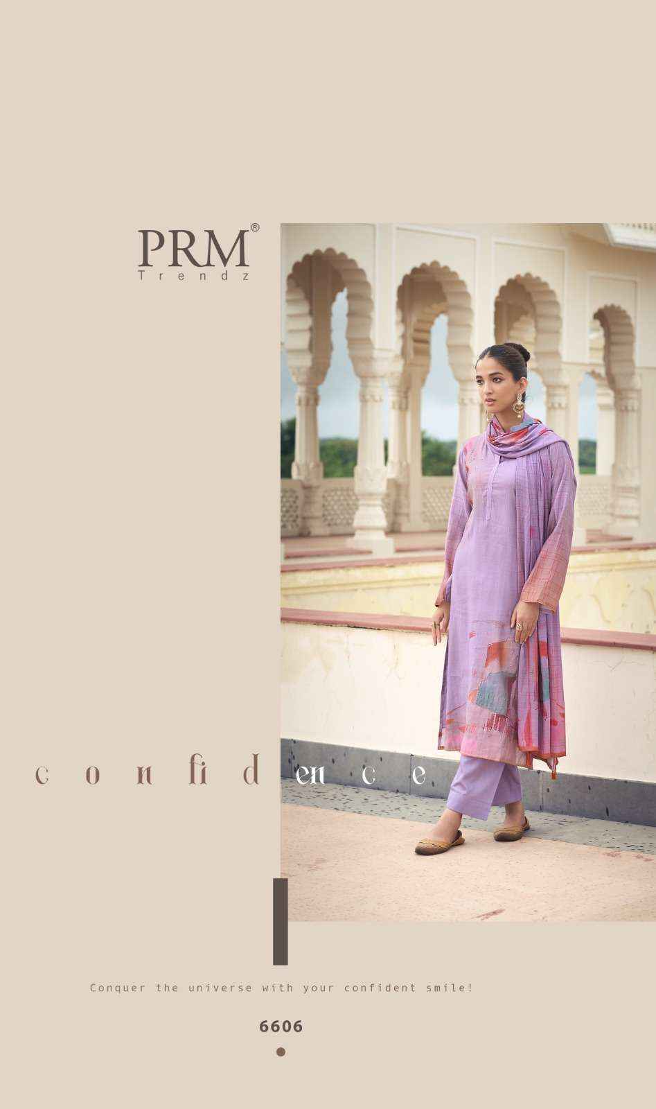 Prm Trendz Eknoor Wholesale Muslin Dress Material ( 6 Pcs Catalog )