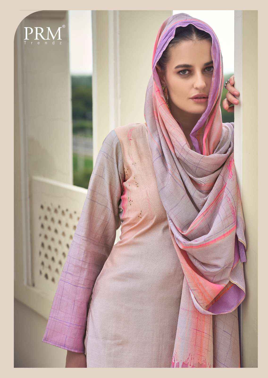 Prm Trendz Eknoor Wholesale Muslin Dress Material ( 6 Pcs Catalog )
