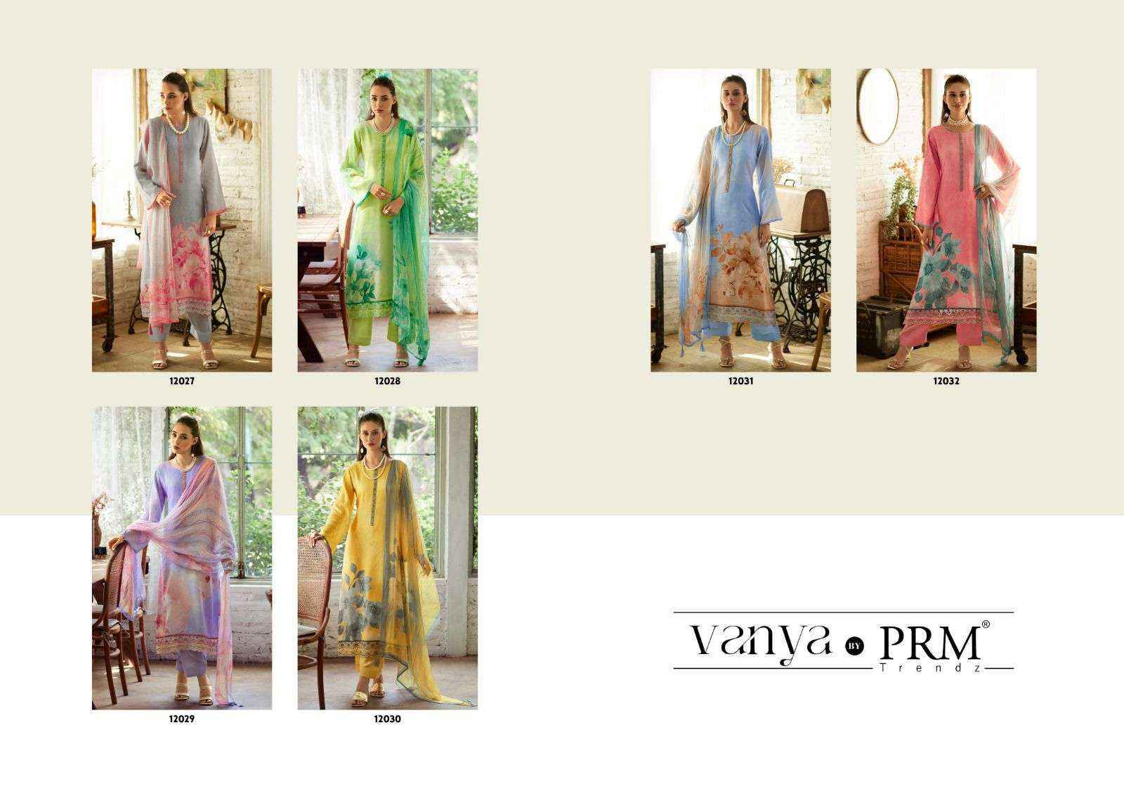 PRM Trendz Vanya Jam Cotton Salwar Kameez Wholesale price ( 6 Pcs Catalog )