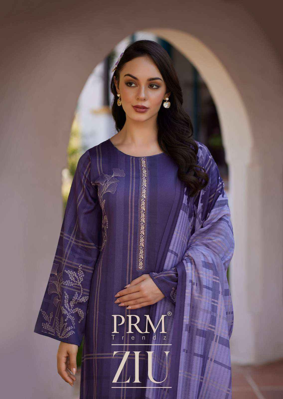 PRM Trendz Ziu Jam Cotton Salwar Kameez Wholesale Price ( 6 Pcs Catalog )