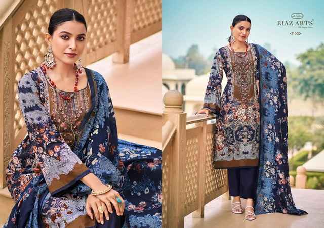 Riaz Arts Musafir Vol 20 Wholesale Pure Karachi Lawn Salwar Kameez ( 8 Pcs Catalogue )