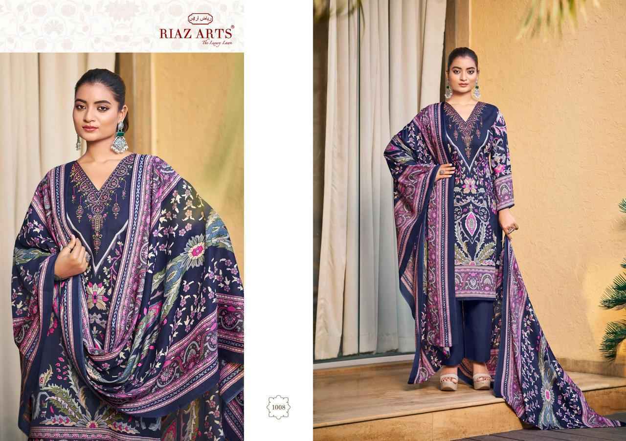 Riaz Arts Ombre Suits Lowest Catalog Wholesale Price ( 8 pcs Catalogue )