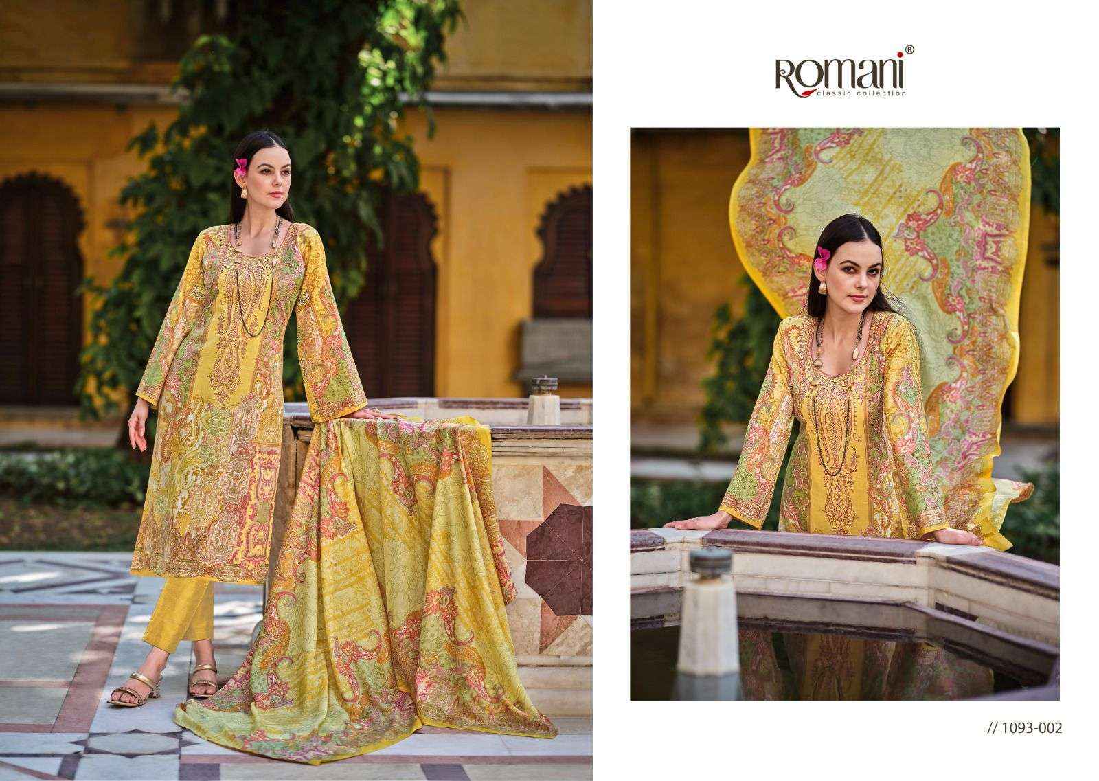 ROMANI AARZU VOL 10 SUITS LATEST CATALOG WHOLESALE PRICE ( 10 PCS CATALOG )