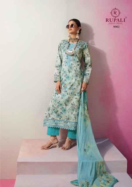 Rupali Fashion Dyani Jam  Salwar Kameez Wholesale Price ( 4 Pcs Catalog )