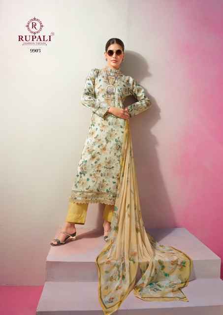 Rupali Fashion Dyani Jam  Salwar Kameez Wholesale Price ( 4 Pcs Catalog )