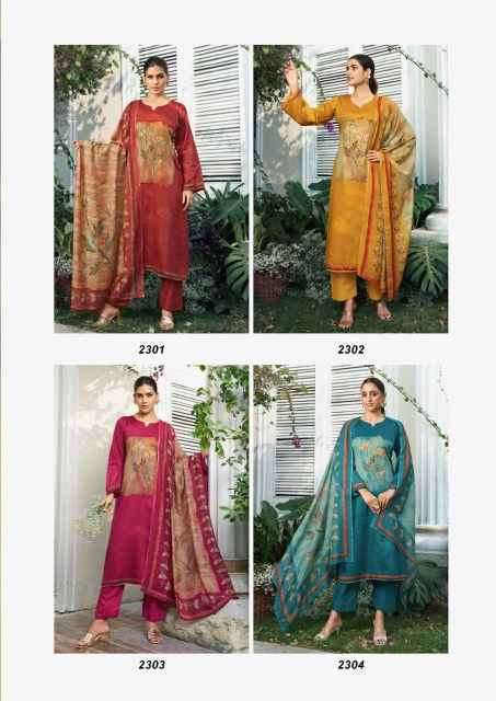 Rupali Fashion Varsha Jam Satin Salwar Kameez Wholesale Price ( 4 Pcs Catalog )