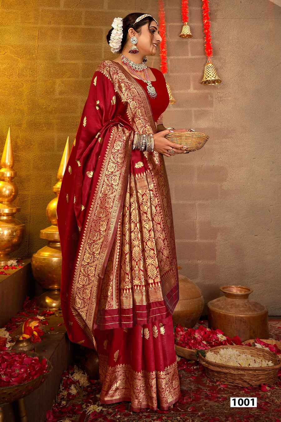 Saroj Khatta Meetha Silk Vol 3 Beautiful Silk Saree ( 6 Pcs Catalogue )