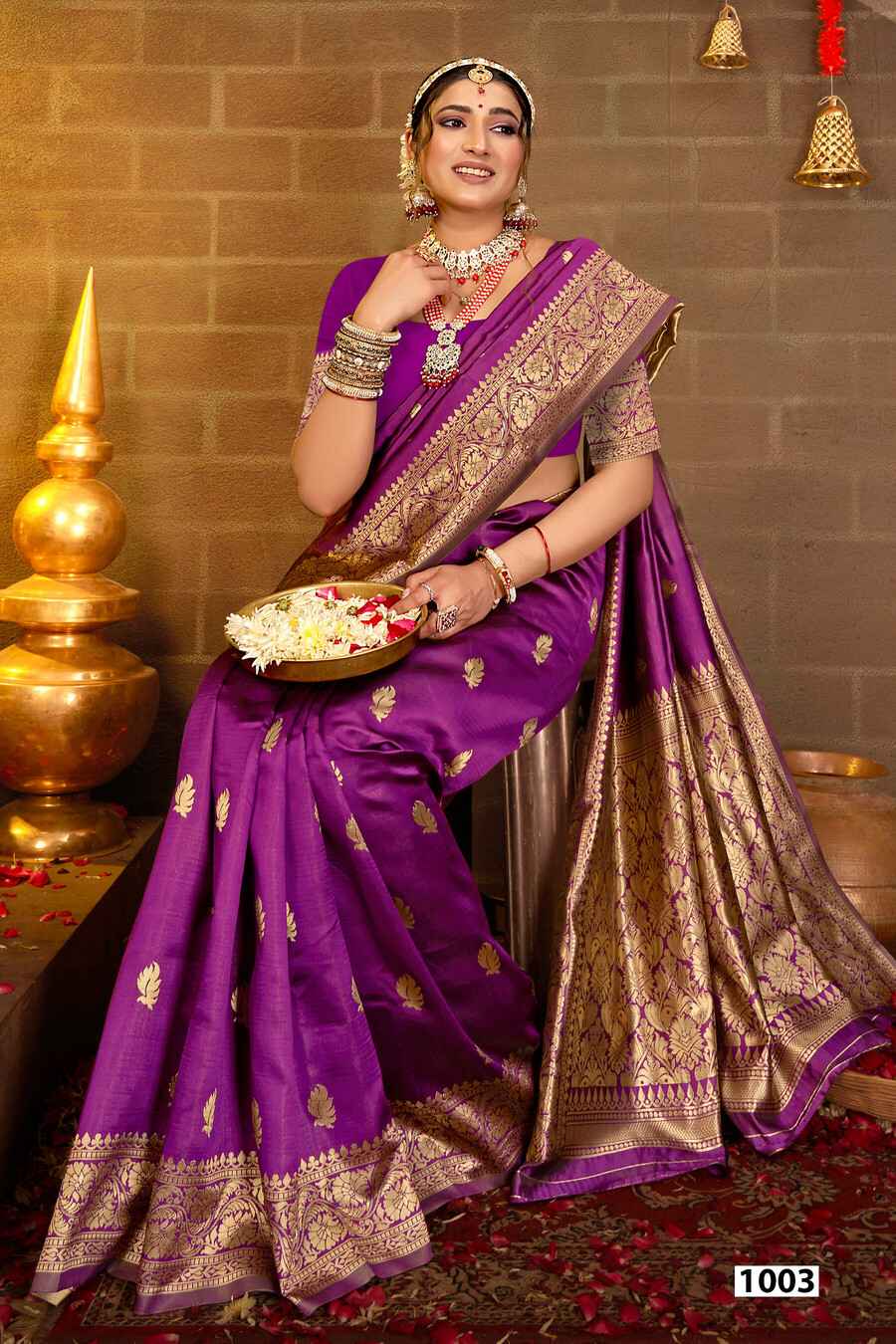 Saroj Khatta Meetha Silk Vol 3 Beautiful Silk Saree ( 6 Pcs Catalogue )