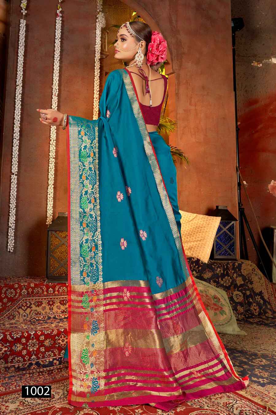 Saroj Shivaa Silk Vol 1 Festive Wear Beautiful Silk Sarees ( 6 Pcs Catalogue )