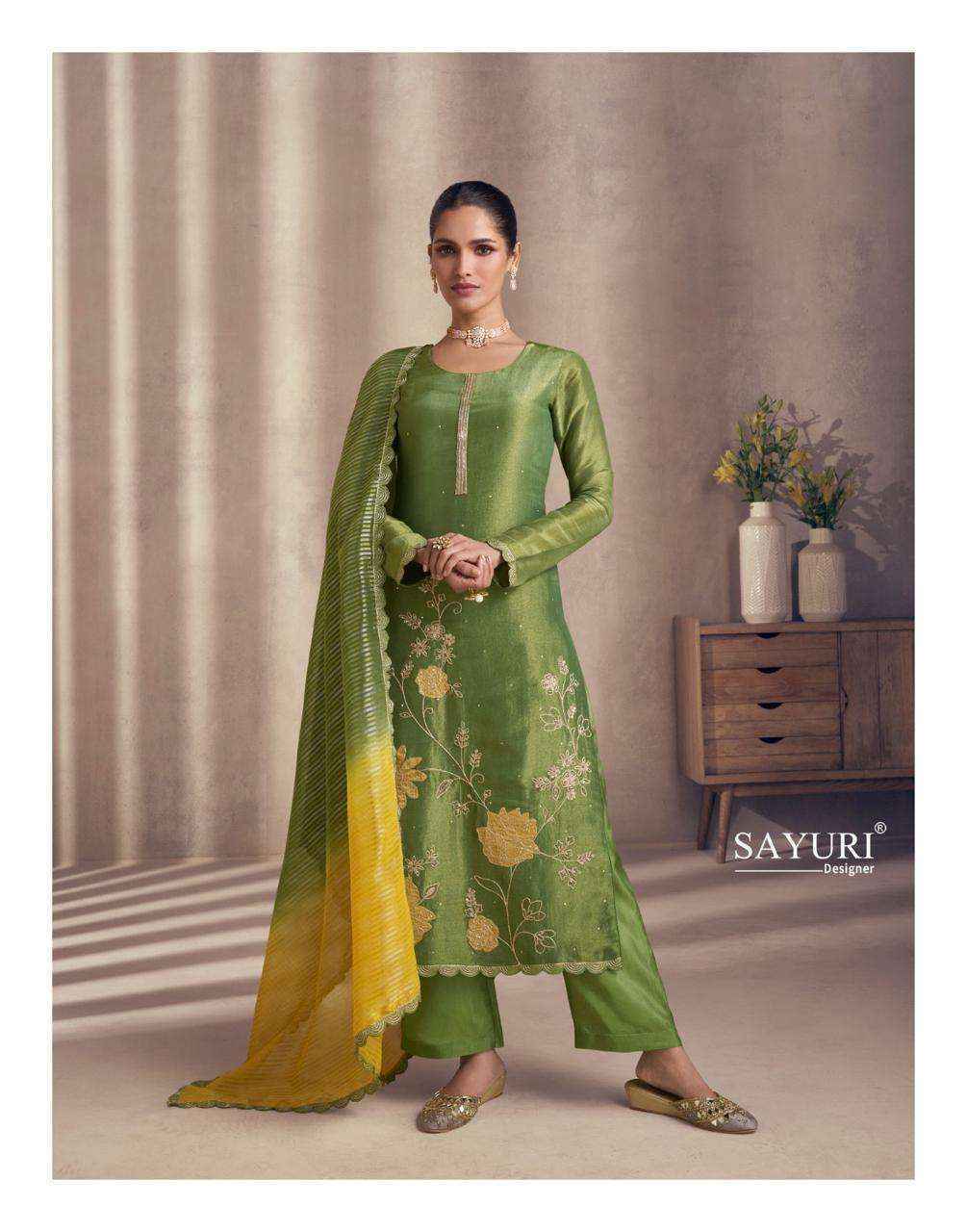 Sayuri Designer Naaz Readymade Simmer Silk Dress Wholesale Price ( 4 Pcs Catalog )