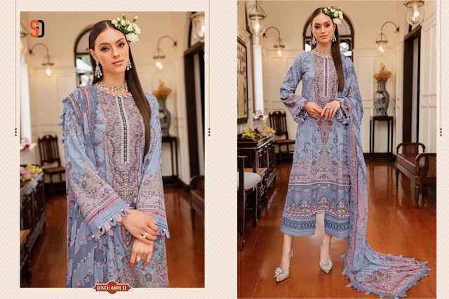 Shraddha Designer Bliss Vol 6 Lawn Cotton Salwar Kameez Wholesale Price ( 4 Pcs Catalog )