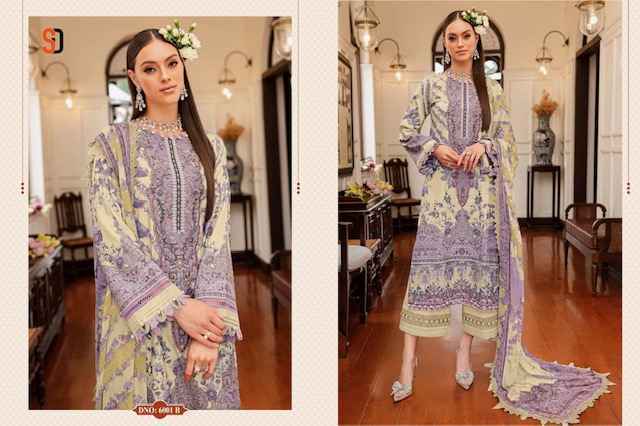 Shraddha Designer Bliss Vol 6 Lawn Cotton Salwar Kameez Wholesale Price ( 4 Pcs Catalog )