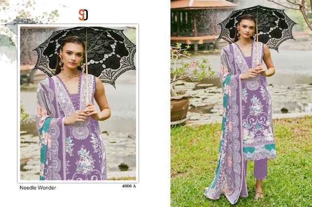 Shraddha Designer Needle Wonder Vol 4 Cotton Salwar Kameez Wholesale Price ( 6 Pcs Catalog )