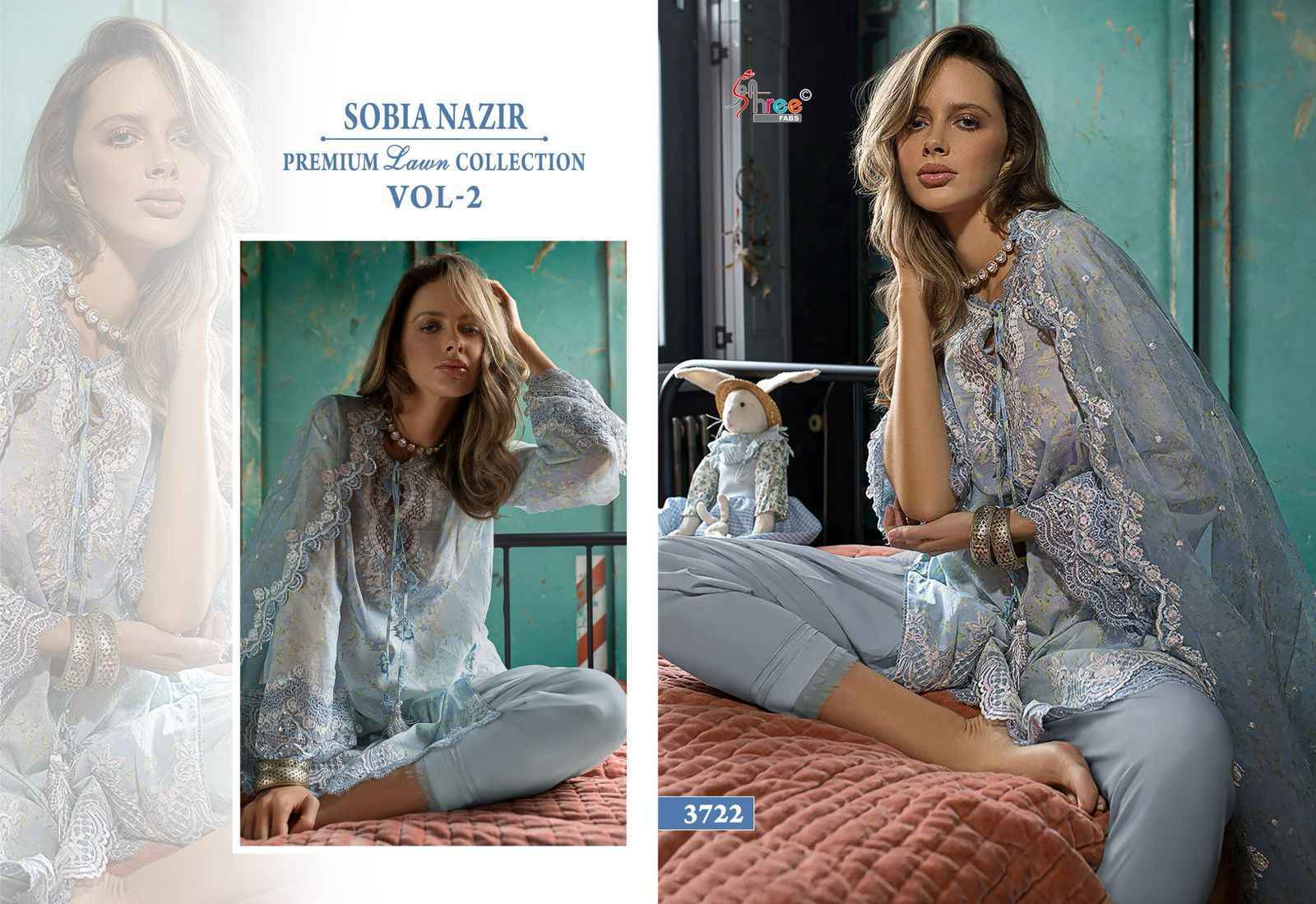 Shree Fabs Sobia Nazir Vol 2 Wholesale Cotton Dress Material ( 4 pcs Catalogue )