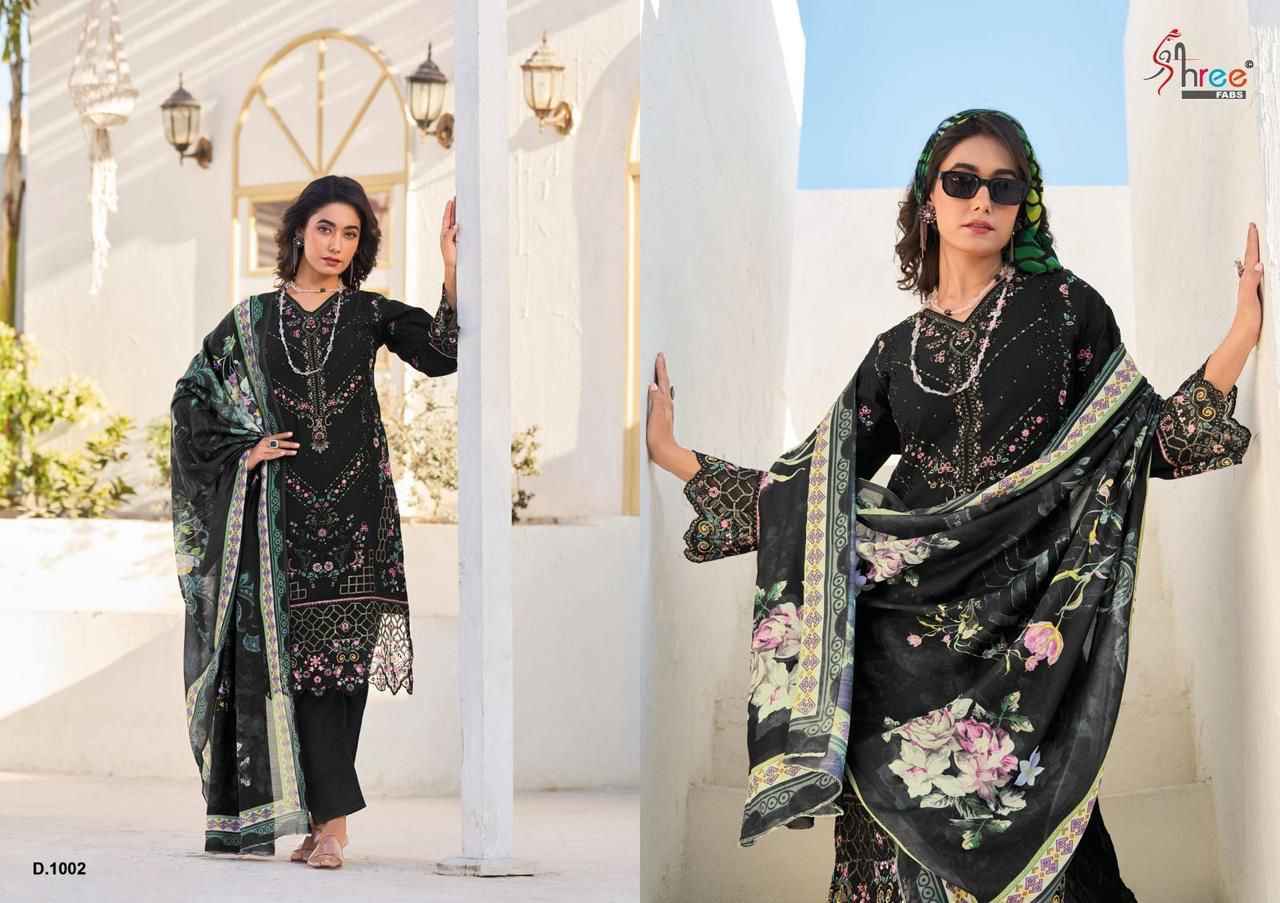 Shree Fabs Tasrif Cotton Salwar Kameez Wholesale Price ( 6 Pcs Catalog )