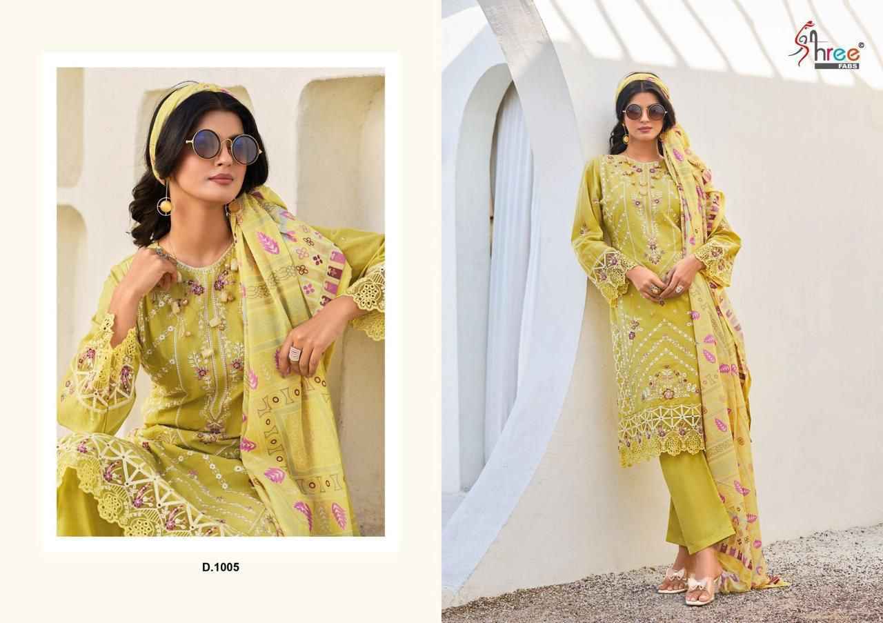 Shree Fabs Tasrif Cotton Salwar Kameez Wholesale Price ( 6 Pcs Catalog )