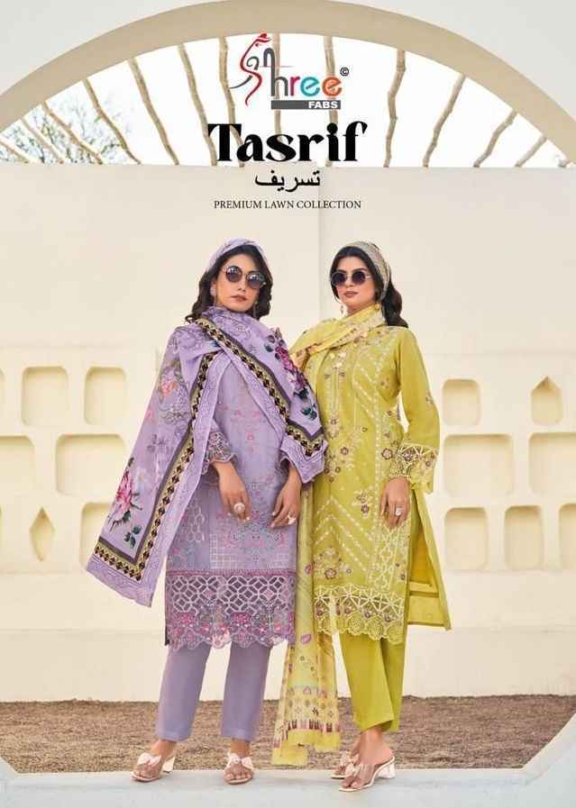 Shree Fabs Tasrif Cotton Salwar Kameez Wholesale Price ( 6 Pcs Catalog )