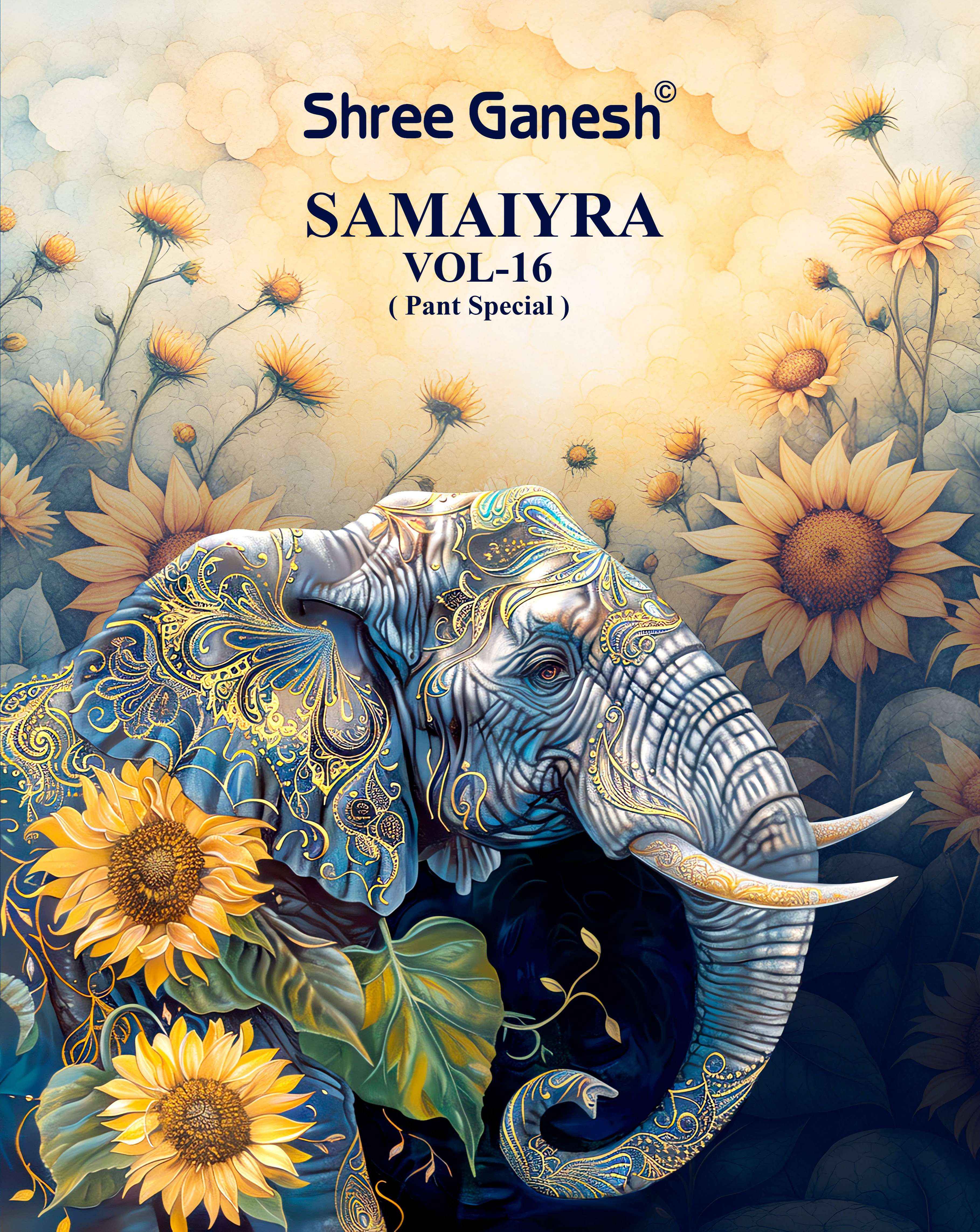 SHREE GANESH SAMAIYRA VOL 16 COTTON PRINTED DRESS MATERIAL WHOLESALE PRICE ( 20 PCS CATALOG )