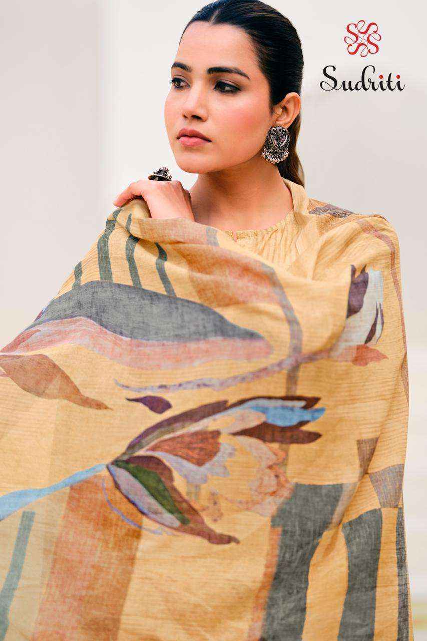 Sudriti Noor Fancy Handwork Pure Cotton Pakistani Suits ( 6 Pcs Catalogue )