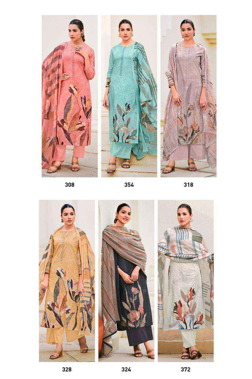 Sudriti Noor Fancy Handwork Pure Cotton Pakistani Suits ( 6 Pcs Catalogue )
