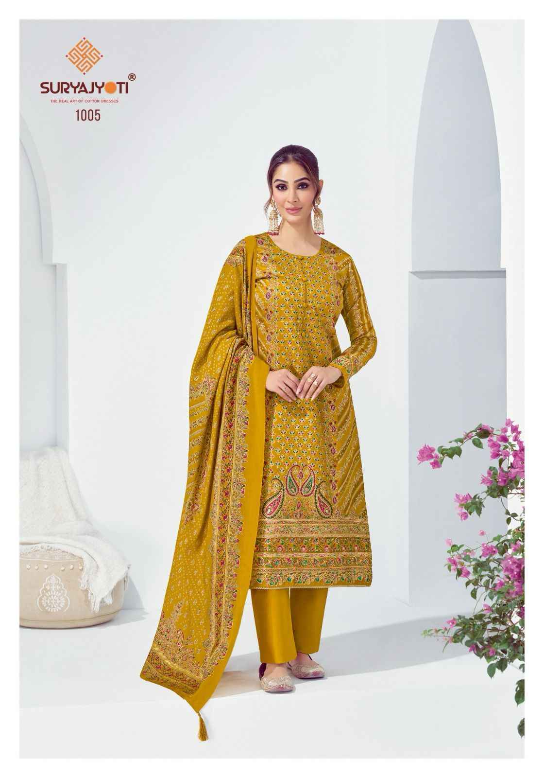 Suryajyoti Kena Vol 1 Jam Satin Salwar Kameez Wholesale Price ( 8 Pcs Catalog )