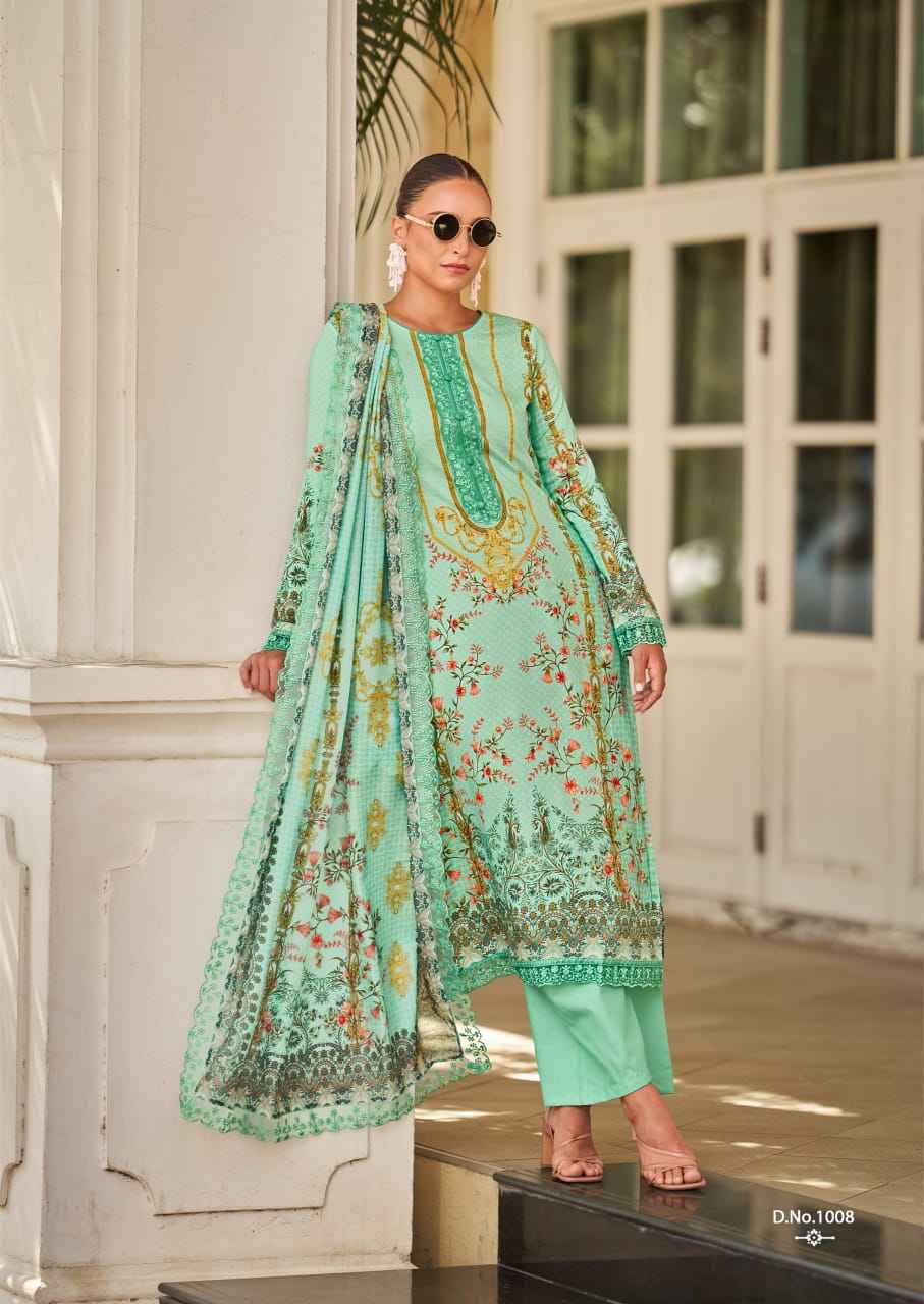 The Hermitage Shop Binsaeed Originals Jam Satin Salwar Kameez Wholesale Price ( 8 Pcs Catalog )