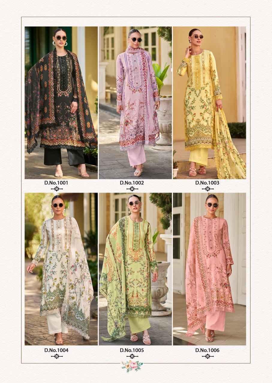 The Hermitage Shop Binsaeed Originals Jam Satin Salwar Kameez Wholesale Price ( 8 Pcs Catalog )
