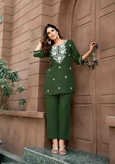Tips & Tops Polo Rayon Co ord Set Wholesale Price ( 6 Pcs catalog )