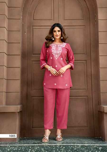 Tips & Tops Polo Rayon Co ord Set Wholesale Price ( 6 Pcs catalog )