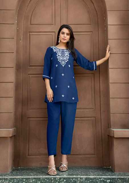 Tips & Tops Polo Rayon Co ord Set Wholesale Price ( 6 Pcs catalog )