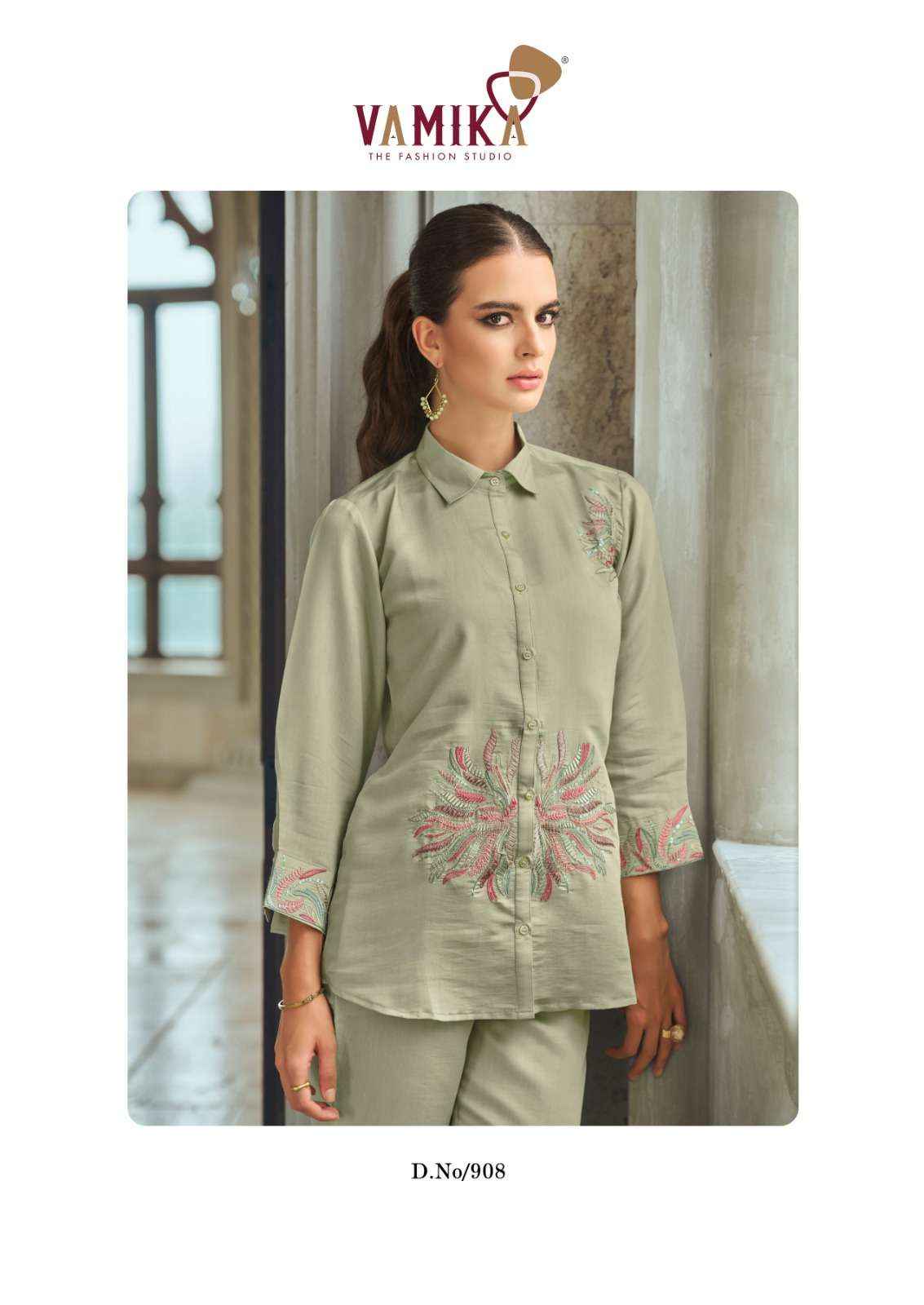Vamika Aleena Vol 2 Wholesale Hit Designs Co Ord Set ( 4 Pcs Catalog )