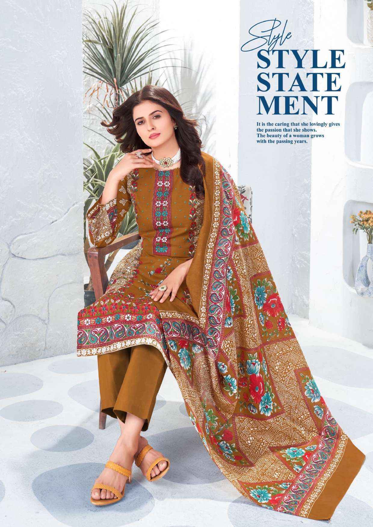 Vandana Creation Nazakat Vol 6 Wholesale Cotton Dress Material ( 8 pcs Catalogue )