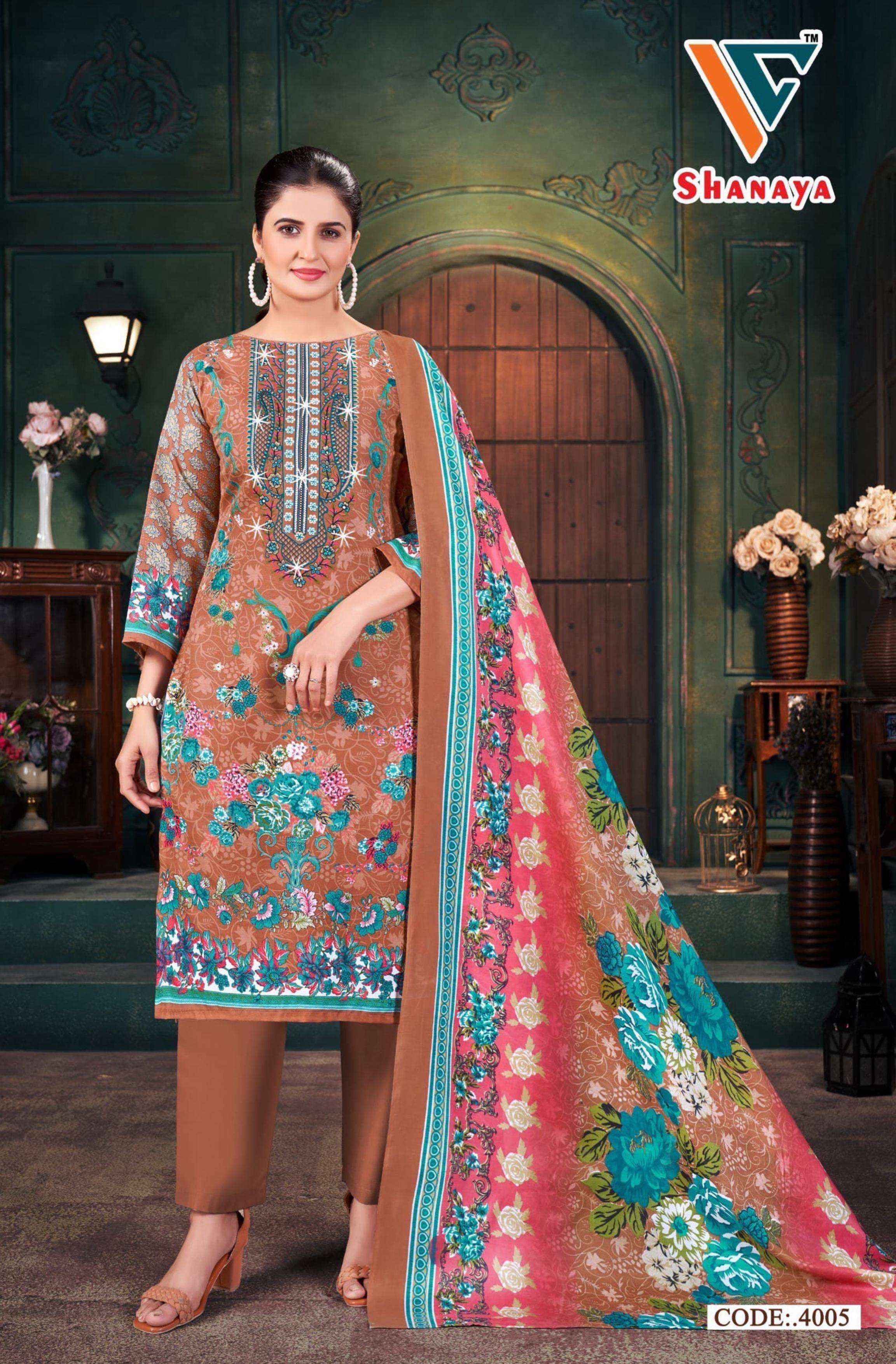 Vandana Creation Shanaya Vol 4 Suits Online Shopping ( 8 pcs Catalogue )
